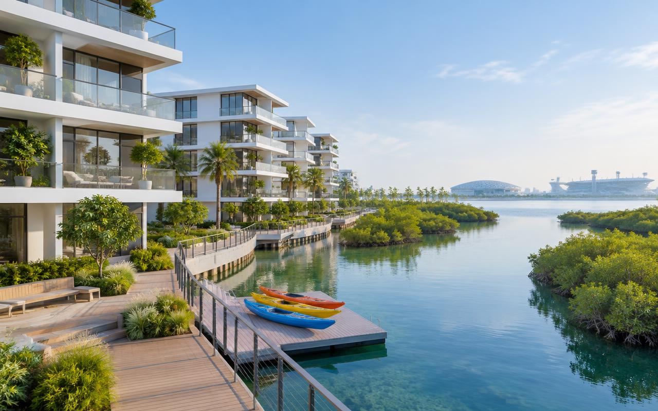 Gardenia Bay by Aldar Properties in Yas Island, Abu Dhabi